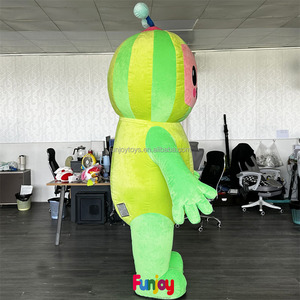 Disfraces <span class=keywords><strong>de</strong></span> Mascota <span class=keywords><strong>de</strong></span> sandía <span class=keywords><strong>de</strong></span> felpa inflable para adultos frutas personaje Animal caminar Cosplay vestidos <span class=keywords><strong>de</strong></span> fiesta - Product Image 5