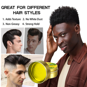 Usine Vente Sans Alcool Mode Fruit Élégance Naturelle Meilleure Mode Gel Pommade Hommes Styling Cire Pour <span class=keywords><strong>Cheveux</strong></span> - Product Image 3