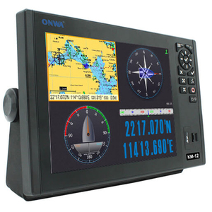 Plotter de navegación GPS multifunción de 8 pulgadas, pantalla de navegación marina multifunción, K-Chart y compatible con Navionics Max de 1/2 ", 1/2/2" - Product Image 3