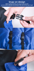 Polyester Dicke Warme Wasserdichte Einfarbige Kälberdecke für Kälber und Rinder Frühling Sommer Winter Landwirtschaftliche Nutzung <span class=keywords><strong>SOZO</strong></span> Marke - Product Image 4