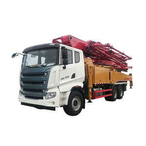Bomba de Concreto <span class=keywords><strong>Plegable</strong></span> de 62 m y 46 Toneladas, Potente, con Productividad de 180 m³/h, Modelo SYM5465THBF 630SPM, con Mezcladora a Precio Competitivo - Product Image 5