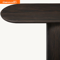 Table console minimaliste en bois massif pour salon, bureau à domicile, appartements