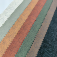 Fabricant chinois de tissu en cuir synthétique PU fin pour vêtements