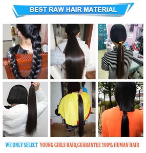 Bán buôn tốt nhất kilogram tóc số lượng lớn tóc con người Bó nguyên chồn Trinh gốc cabelo humano brasileiro - Product Image 6