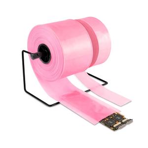 Aangepaste Heldere Zwart Blauw Roze 4mil 6mil Antistatische Poly Tubing Roll - Product Image 2