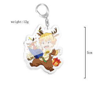 Vente en gros de Tueur de Démons Acrylique Transparent Kamado Nezuko Tueur de Démons Figurine Corps Porte-clés de Voiture Anneau Pendentif Bijoux Cadeau - Product Image 5