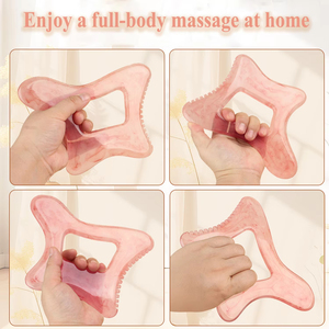 Outil Gua Sha en résine de grande taille pour le massage lymphatique du corps, la récupération musculaire et la circulation, masseur anti-cellulite pour les jambes et le dos - Product Image 3