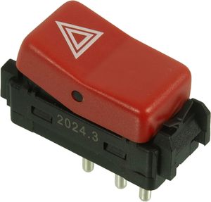 8 Pin <strong>Warning</strong> Lights Hazard Light <strong>Switch</strong> <strong>for</strong> MERCEDES W124 OE#<strong>1248200110</strong>, A1248200110 - Product Image 1