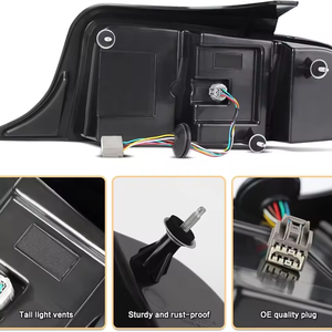 OE AURON Mustang 2010-2014 Clear Lens New Retrofit Upgrade Daytime Running Lights 6000K 12V <b>Plug</b> & <b>Play</b> Tail Lamp Wholesale - Product Image 3
