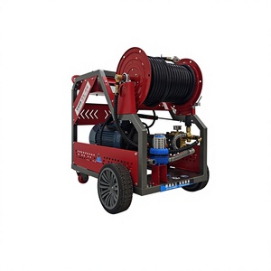 Nueva Máquina de Limpieza de Alcantarillado con Agua Frí<span class=keywords><strong>a</strong></span> <span class=keywords><strong>a</strong></span> Alta Presión de 15KW, Presión Ajustable, Limpieza sin Residuos, Motor con Protección Térmica - Product Image 6