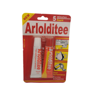 Pack de cartes Min, colle adhésive Ab en acrylique transparente à 302, 10 ml