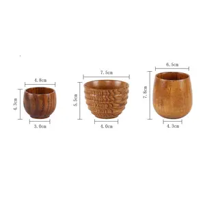 Tasses en bois personnalisées