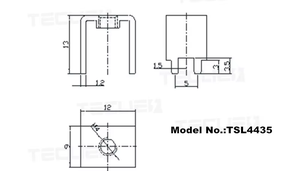 Terminales de Tornillo para PCB Telian 4P de Alta Calidad (Cobre/Latón) 70A Rosca M4 TLS4435 para Electrodomésticos - Product Image 4