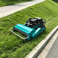 Tagliaerba Robotizzato Cingolato Diesel CE EPA 500mm Approvato per Ogni Terreno, Telecomandato, per Giardino e Casa