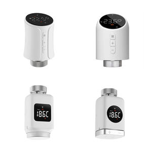 Vanne <span class=keywords><strong>thermostatique</strong></span> intelligente programmable pour écran LED Wifi/Zigbee Tuya pour pièces <span class=keywords><strong>de</strong></span> chauffage au sol - Product Image 4