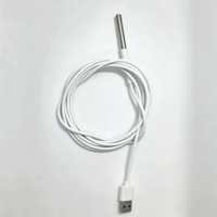 Sonde de température USB 4 fils PT100, câble 4 conducteurs en acier inoxydable, sonde de température étanche