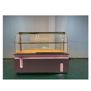 Panadería Cafetería Muebles Pastelería Vitrinas de madera para pan - Product Image 1