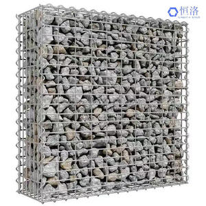Galvanizli Kaynaklı Kare <span class=keywords><strong>Gabion</strong></span> Örgü Korozyon Önleyici ISO9001 Sertifikalı Su Geçirmez Ambalaj Çitleri İstinat Duvarları Erozyon Teli - Product Image 3