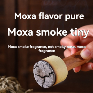 Bâton et colonne de moxibustion courts et épais de haute qualité, <span class=keywords><strong>moxa</strong></span> pur, velours Airende QY-010 pour le soin de la santé du cou et de la taille - Product Image 3