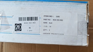 Compatible LGMC High Quality Construction Machine Compatible Liugong Original Spare Parts 4644352062Shaft - Product Image 2