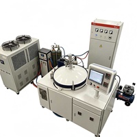 Four de laboratoire à chauffage par induction sous haute température et haute pression sous vide avec protection à l'argon pour les essais d'échantillons en carbure de bore et fibres céramiques