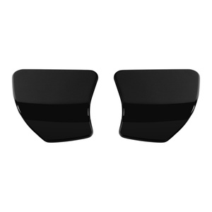 Grilles de protection pour haut-parleurs en maille noire brillante pour <span class=keywords><strong>moto</strong></span>, compatibles avec Harley Davidson Road Glide FLTRX 2015-2025 - Product Image 1