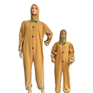 Costume de cosplay de Noël pour adulte HP à capuche et manches longues, motif pain d'épices FCDR-007 - Product Image 5
