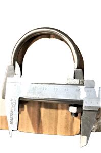 यू प्रकार दबाना स्टेनलेस स्टील यू बोल्ट भारी शुल्क निकास स्टील मफलर पाइप Clamps के लिए कार - Product Image 2