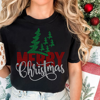 Design de transfert thermique personnalisé « Believe Merry Christmas » en strass – Transfert thermique en cristal à dos plat pour T-shirts