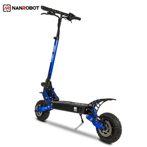 NANROBOT D4+3.0 free shipping Self-balancing Electric Scooters Two Motor Electric Scooter Eu Stock Sport