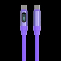 Innovador Cable de Carga Tipo C a Tipo C 4 en 1 de 240W, Carga Rápida de 5A, Ecológico, de Cobre Puro y TPE para Uso con Cámara