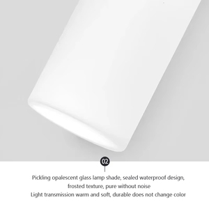 Applique murale LED fixe en verre pour couloir, miroir, décoration intérieure pour salon, chambre, salle <span class=keywords><strong>de</strong></span> bain, hôtel, intérieur. - Product Image 5