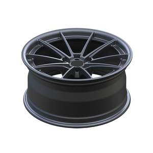 Customized 18 Inch Five Spoke 8J Cast Aluminum Alloy Automobile Wheels Knurled Bronze Gunmetal Gloss Black New for Stock Vehicle - Product Image 2