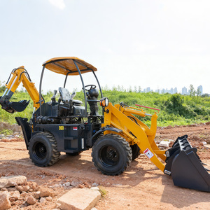 Hot Cheap 4*4 Excavator Telescopic Floating Small <strong>Mini</strong> <strong>Backhoe</strong> <strong>Loader</strong> With Euro V Engine for Sale - Product Image 1