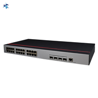S5735-L48P4X-A1 Switch Gestionado Gigabit PoE+ de 48 Puertos con 4*10GE SFP+ Uplink, Switch de Red Empresarial de Nivel 3 para Montaje en Rack