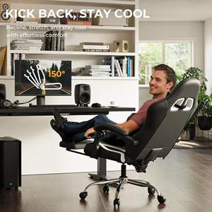 2025 Ultimate Comfort Beste ergonomische Gaming-Stühle Videospiel-Büro-Computer-Schreibtischs tühle Erhöhen Sie Ihr Spieler lebnis Weiß - Product Image 3