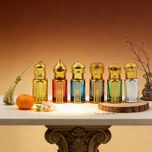 3ml 6ml 10ml 12 ml Arabic Style Luxury Fragrance Packaging Gilded Multi-Color <b>Perfume</b> Roller Essential <b>Oil</b> Bottle for Cosmetic - Product Image 6