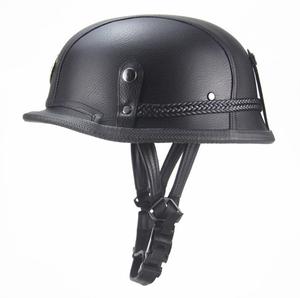 ZoomLon quattro stagioni moda retrò pelle aperta <span class=keywords><strong>casco</strong></span> da <span class=keywords><strong>moto</strong></span> Anti-appannamento ABS <span class=keywords><strong>3</strong></span> colori sicurezza guida <span class=keywords><strong>casco</strong></span> Vintage OEM - Product Image 5