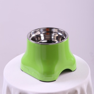 High Stand Neck Care Pet Bowl Stable Base Stainless Steel Bowl For Cats And Mini Dogs - Product Image 6