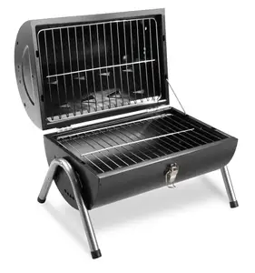 Tragbarer Mini Barrel Barbecue Holzkohle grill Raucher im Freien Grill Raucher Grill Grill