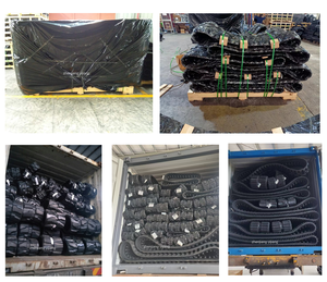 Service OEM/ODM d'usine MST600 MST600E Chenille en caoutchouc 500x90x78 pour chenille de transport Morooka, chenille de tombereau, train de roulement en caoutchouc - Product Image 4