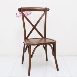 Sillas <span class=keywords><strong>de</strong></span> Banquete para Hotel <span class=keywords><strong>de</strong></span> Fábrica al por Mayor, Sillas <span class=keywords><strong>de</strong></span> Comedor con Patrón <span class=keywords><strong>de</strong></span> Madera para Bodas al Aire Libre, Sillas <span class=keywords><strong>de</strong></span> Metal con Respaldo Cruzado para Eventos en Venta - Product Image 1