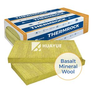 HUAYUE Venta al por mayor Aislamiento <span class=keywords><strong>de</strong></span> construcción 100kg/m3 50mm Aislamiento <span class=keywords><strong>de</strong></span> lana mineral Tablero <span class=keywords><strong>de</strong></span> lana <span class=keywords><strong>de</strong></span> roca - Product Image 4