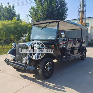 Véhicule touristique électrique personnalisé CE, style classique vintage, batterie au plomb, 4-17 places, vitesse maximale 60 km/h, à vendre - Product Image 1