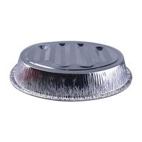 6800ml jetable four à micro-ondes plateau de rôti prix usine poulet feuille d'aluminium casserole avec couvercle en aluminium pour barbecue gril plaque dinde casserole