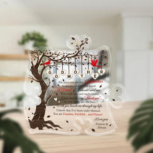 Plaques en acrylique de marque Diytree-Cadeaux parfaits pour les marraines et les filleuls pour la décoration intérieure des bureaux pour la fête des mères - Product Image 4