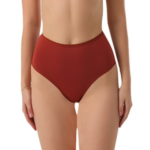 Culottes en coton pur pour femmes, taille haute, sans couture, antibactériennes, tricotées, grande taille, qualité, effet ventre plat, sexy, confortables au quotidien - Product Image 2