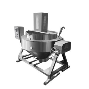 Bouilloire à double paroi industrielle en acier inoxydable 100L- 600L avec agitateur <span class=keywords><strong>Marmite</strong></span> à vapeur électrique automatique commerciale avec mélangeur - Product Image 4