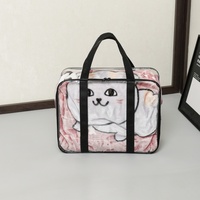 Sac de rangement pour couette en PVC transparent personnalisé, imperméable, avec fermeture éclair refermable, sac d'emballage pour literie, grande capacité, organisateur de couvertures