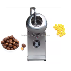 Machine à enrober rotative à billes pour chocolat, haricots japonais et châtaignes de l'eau - Product Image 3